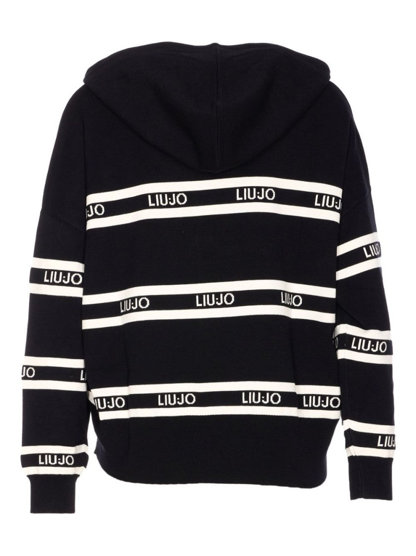 Liu Jo Relaxed Fit Hooded Sweater