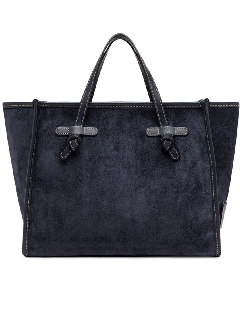 Gianni Chiarini Miss Marcella 32 Blue Suede Tote