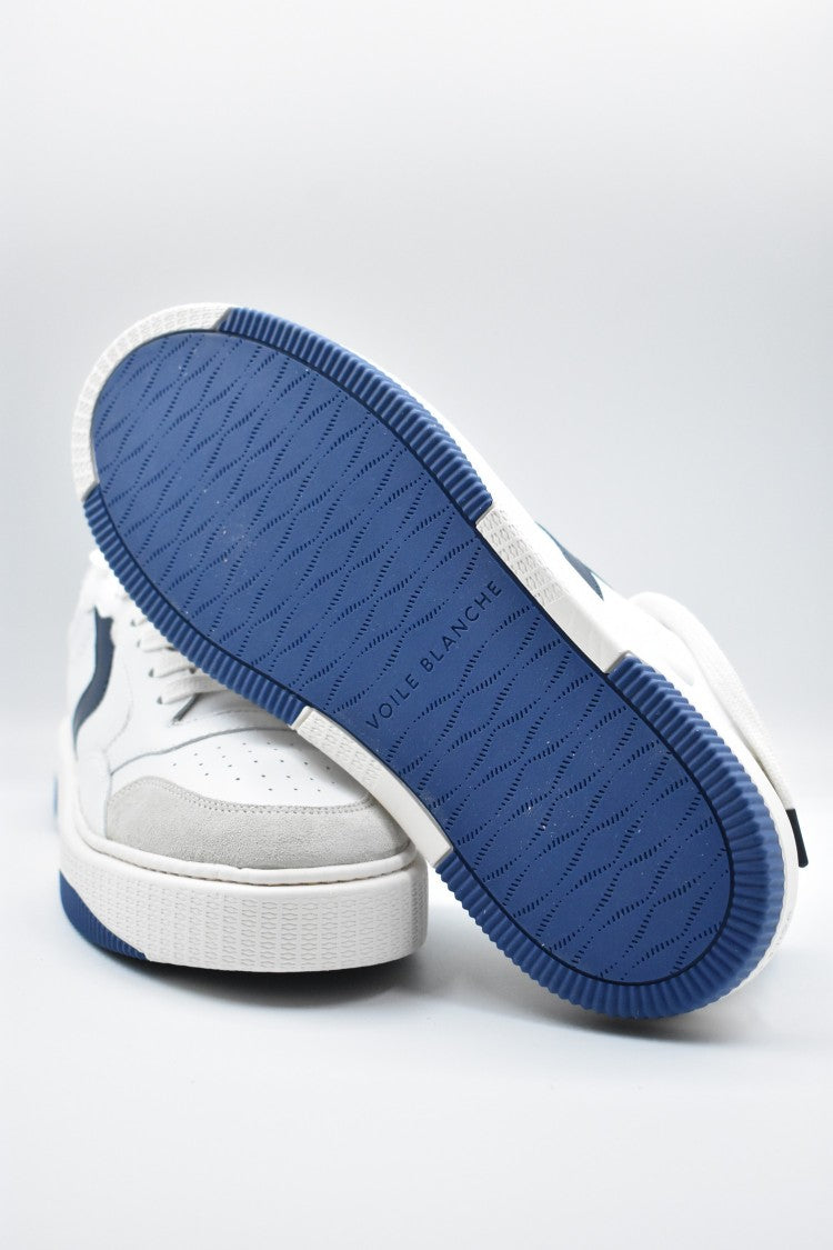 Voile Blanche Ice White And Navy Sneakers