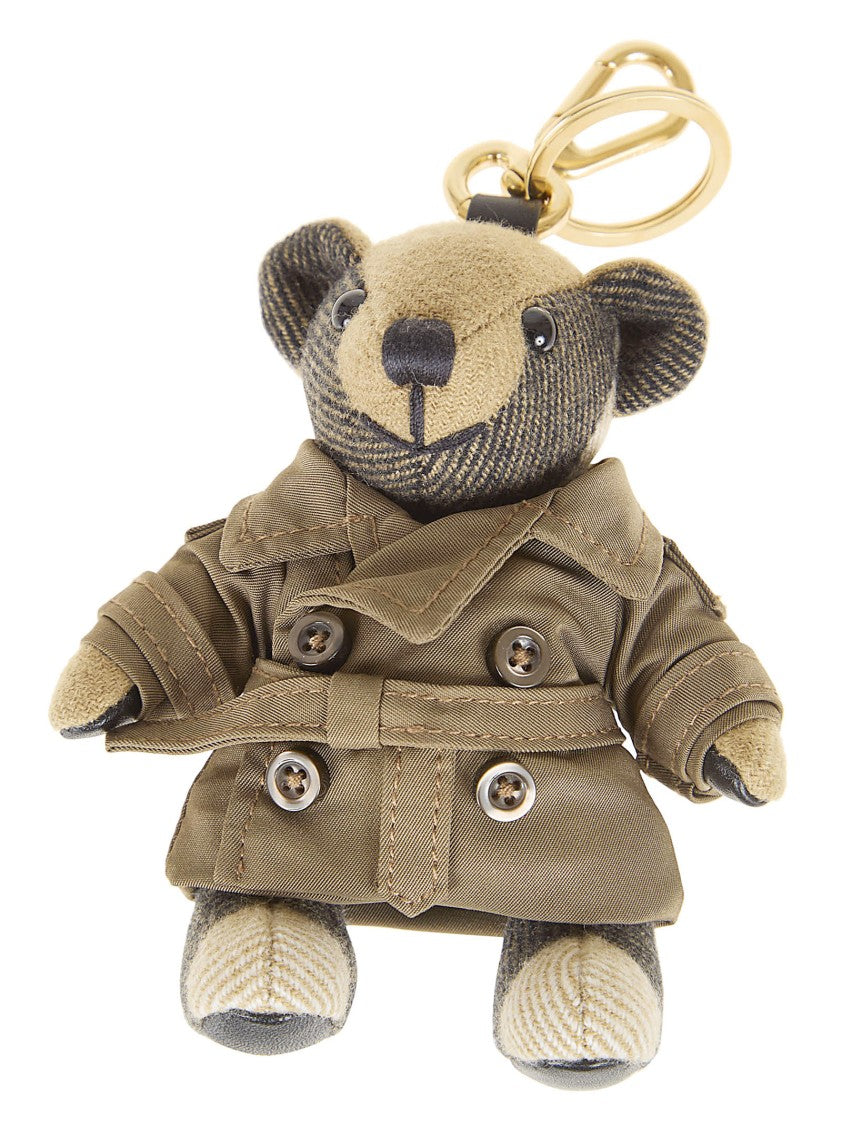 Burberry Burberry Check Cashmere Thomas Bear Charm Keyring