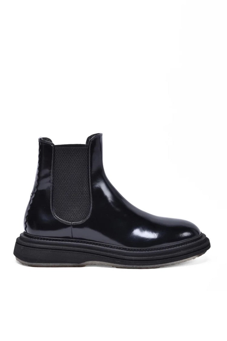 The Antipode Black Beatles Ankle Boots