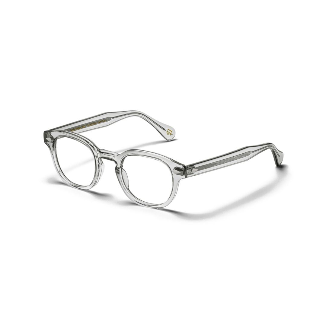 Moscot Or-Lem-O Lemtosh Translucent Acetate Rounded Square Eyeglasses