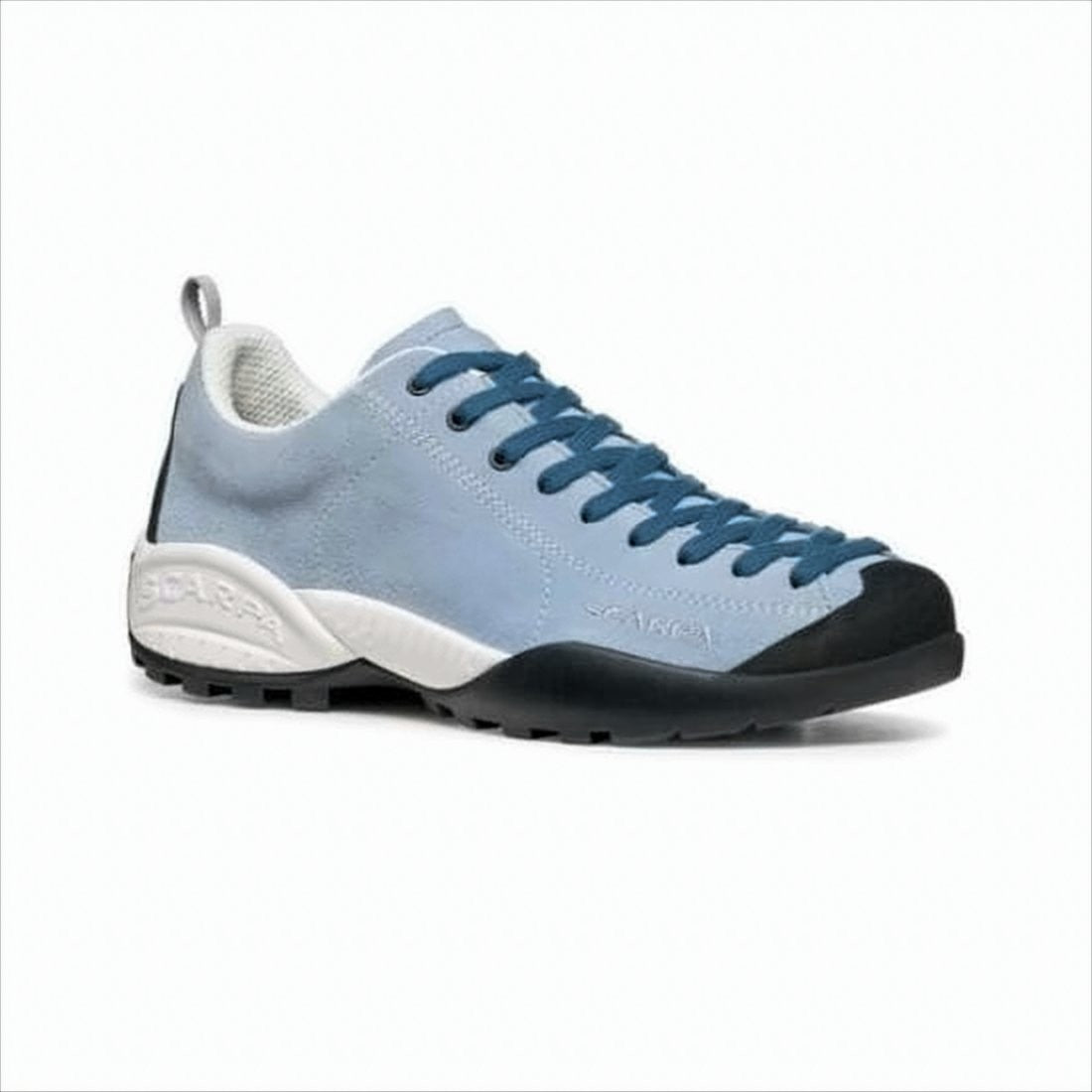 Scarpa Suede Low-Top Sneakers With Textured White Midsole