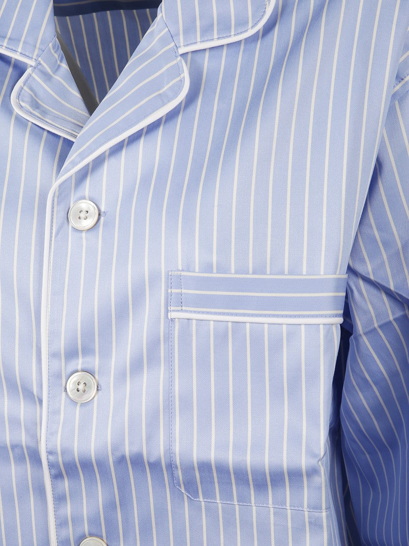 Tekla Sateen Pyjamas Shirt In Organic Cotton