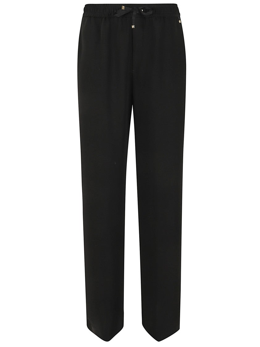 Herno Cotton Blend Track Pants With Relaxed Leg