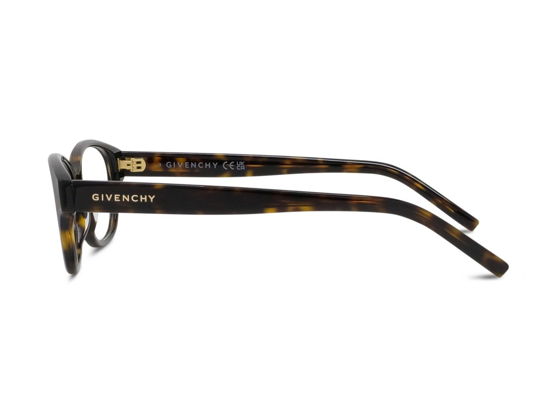 Givenchy Gv50110i Tortoiseshell Rounded Eyeglasses
