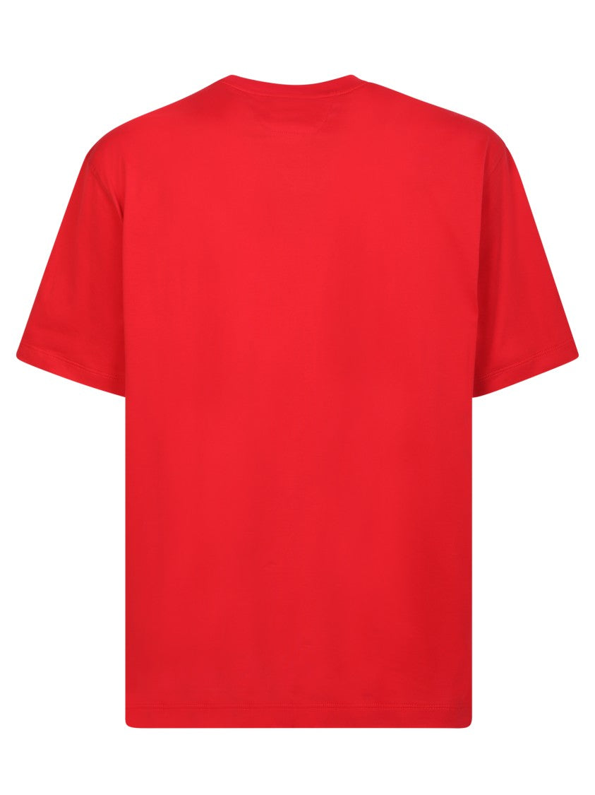 Ferrari Red Cotton T-Shirt