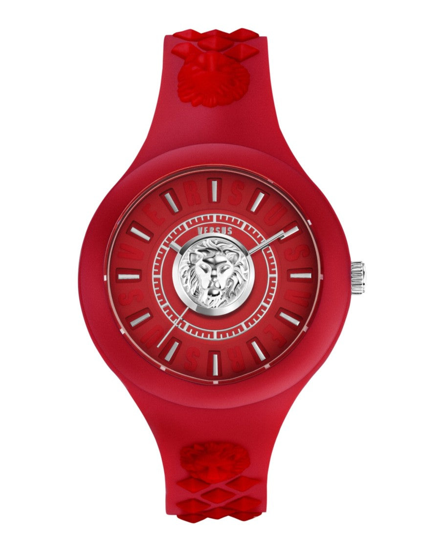 Versus Versace Fire Island Lion Strap Watch
