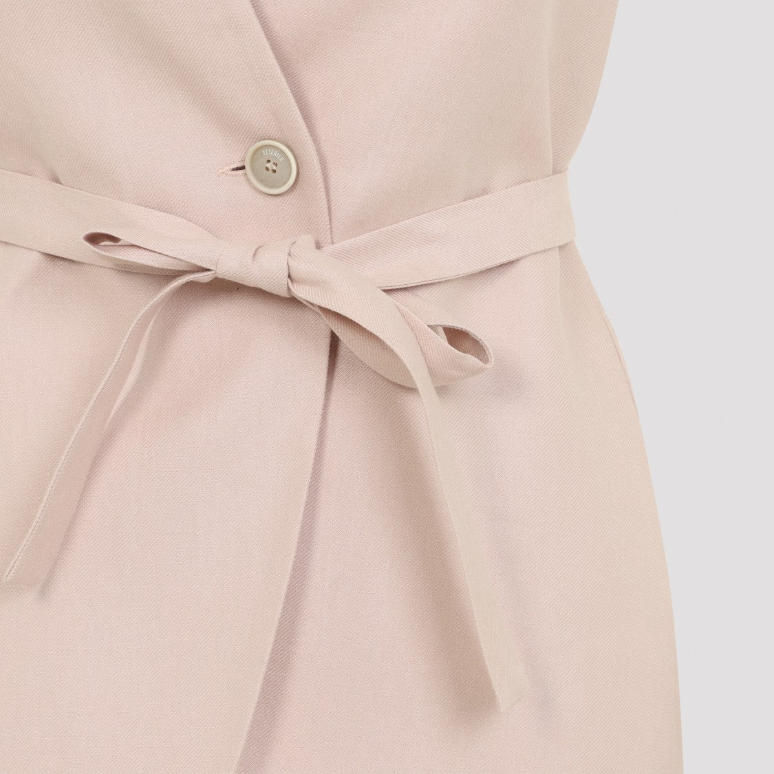 Peserico Pink Linen Gilet