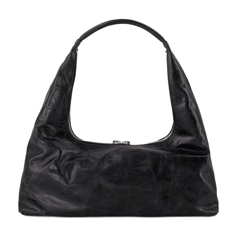 Margesherwood Large Shoulder Bag - Leather - Black
