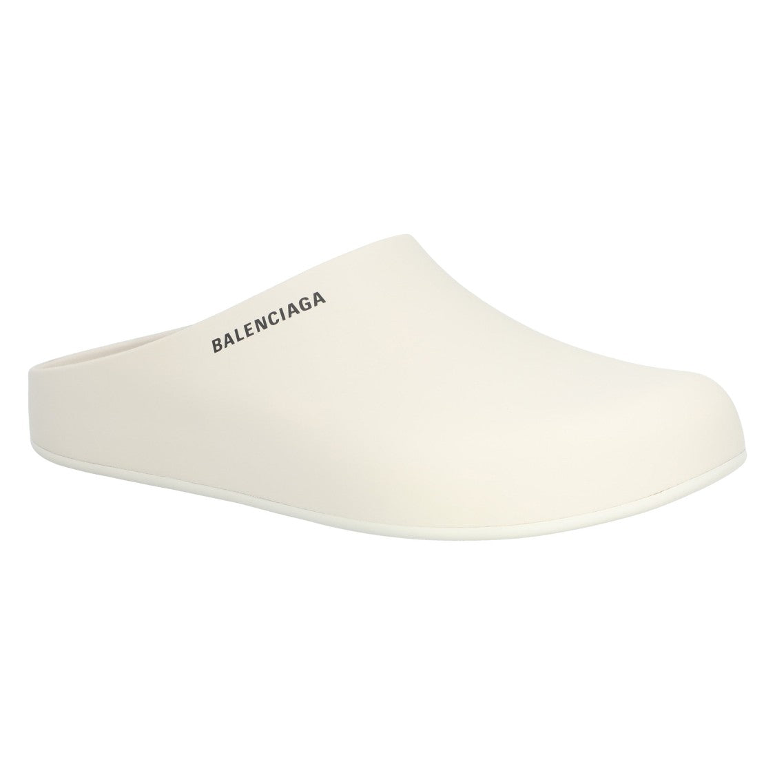 Balenciaga Mule Slide In Nacre Beige