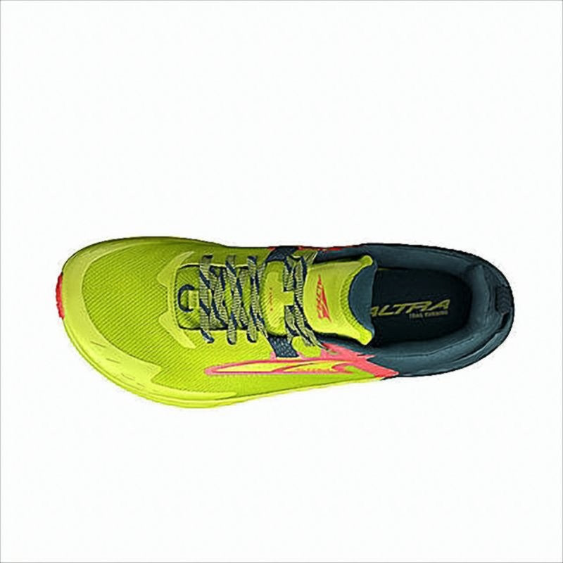 Altra Neon Yellow Mesh Sneakers With Vibram Sole