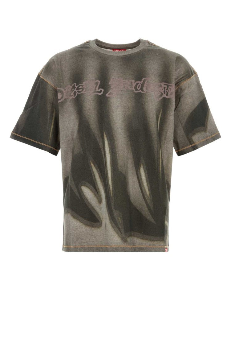 Diesel Printed Cotton T-Shirt