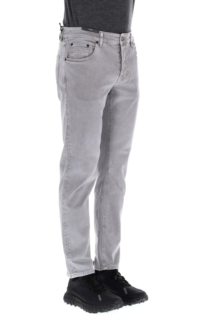 Pt Denim 5-Pocket Color Tapered Fit Jeans