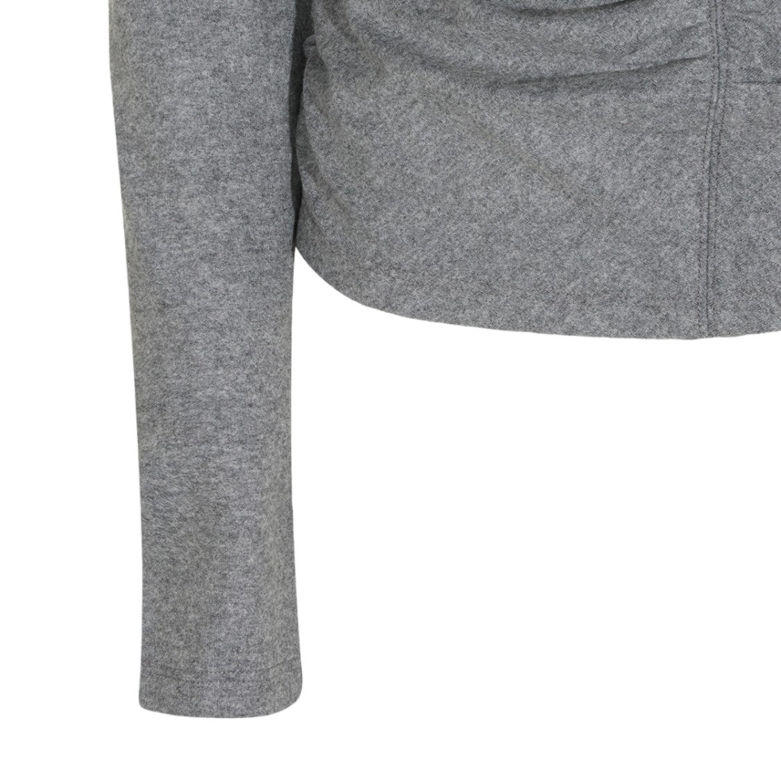 Isabel Marant Étoile Fitted Long-Sleeved Top With Vertical Ruched Detail