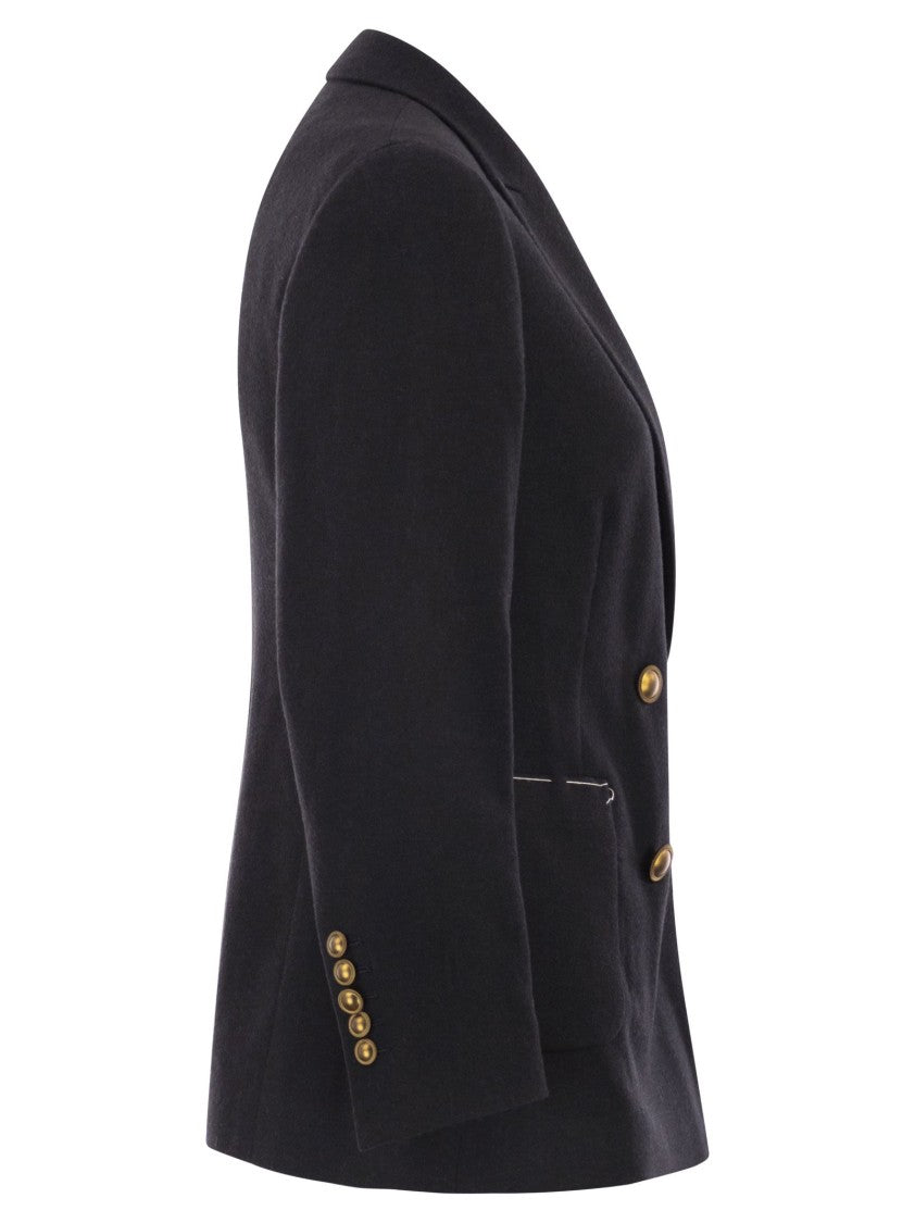 Saulina Assunta - Jacket In Virgin Wool And Viscose