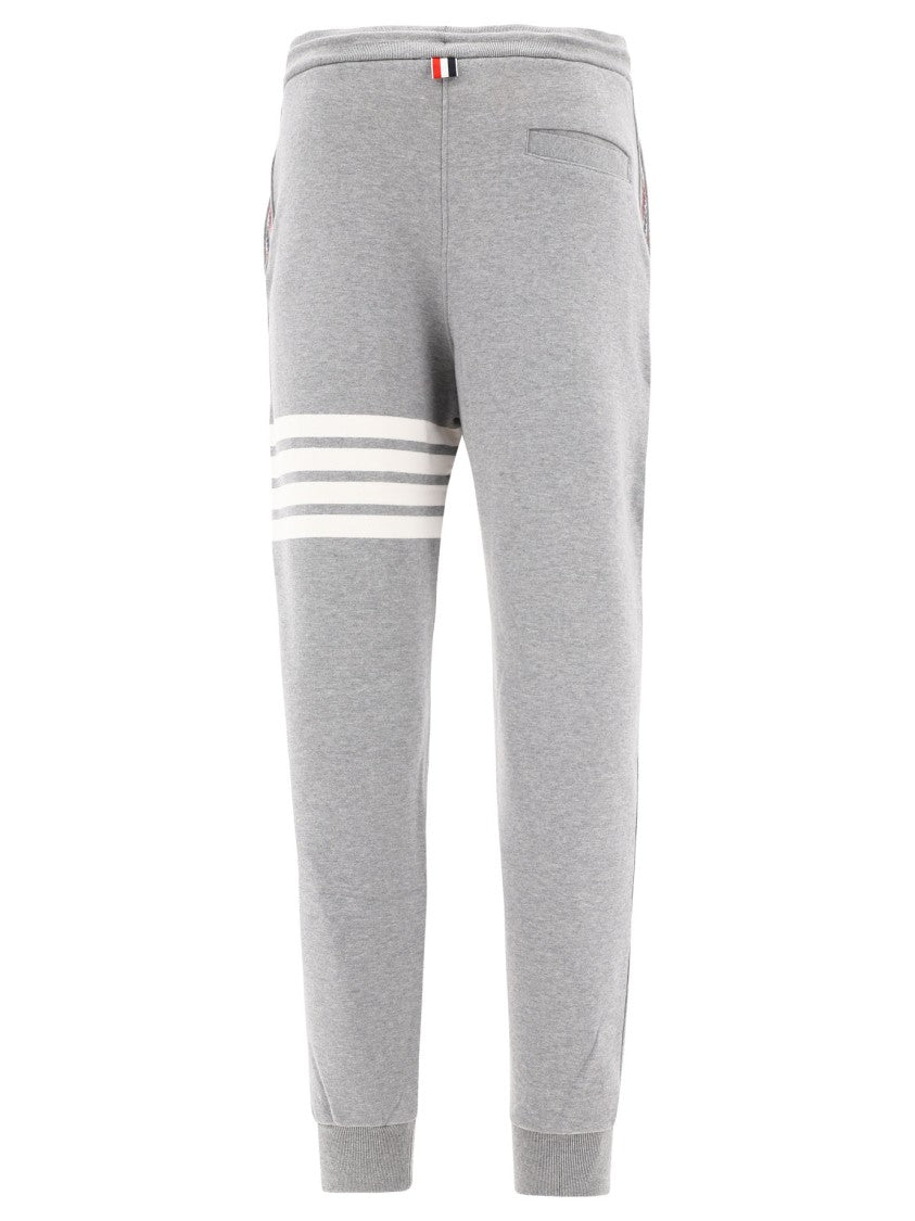 Thom Browne Grey Loopback Cotton Sweatpants