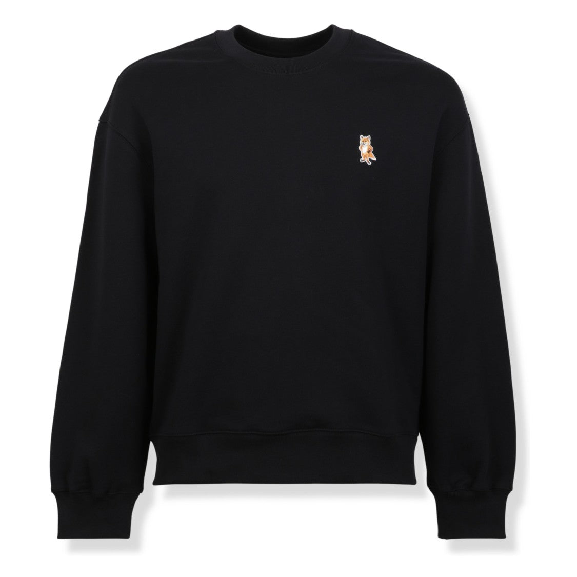 Maison Kitsuné Standing Fox Crew-Neck Sweatshirt