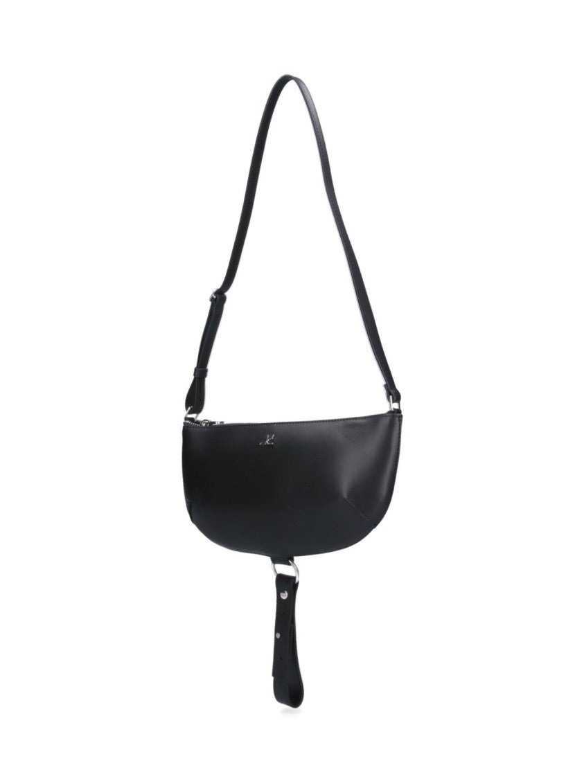 Courrèges "Holy Eclipse" Shoulder Bag – Black