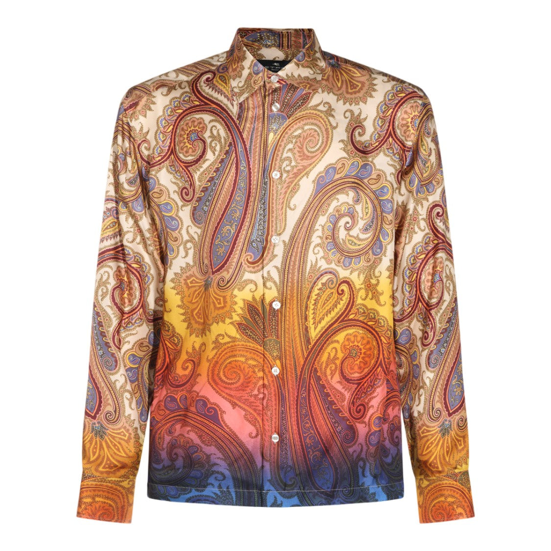 Etro Gradient Paisley Pattern Casual Shirt