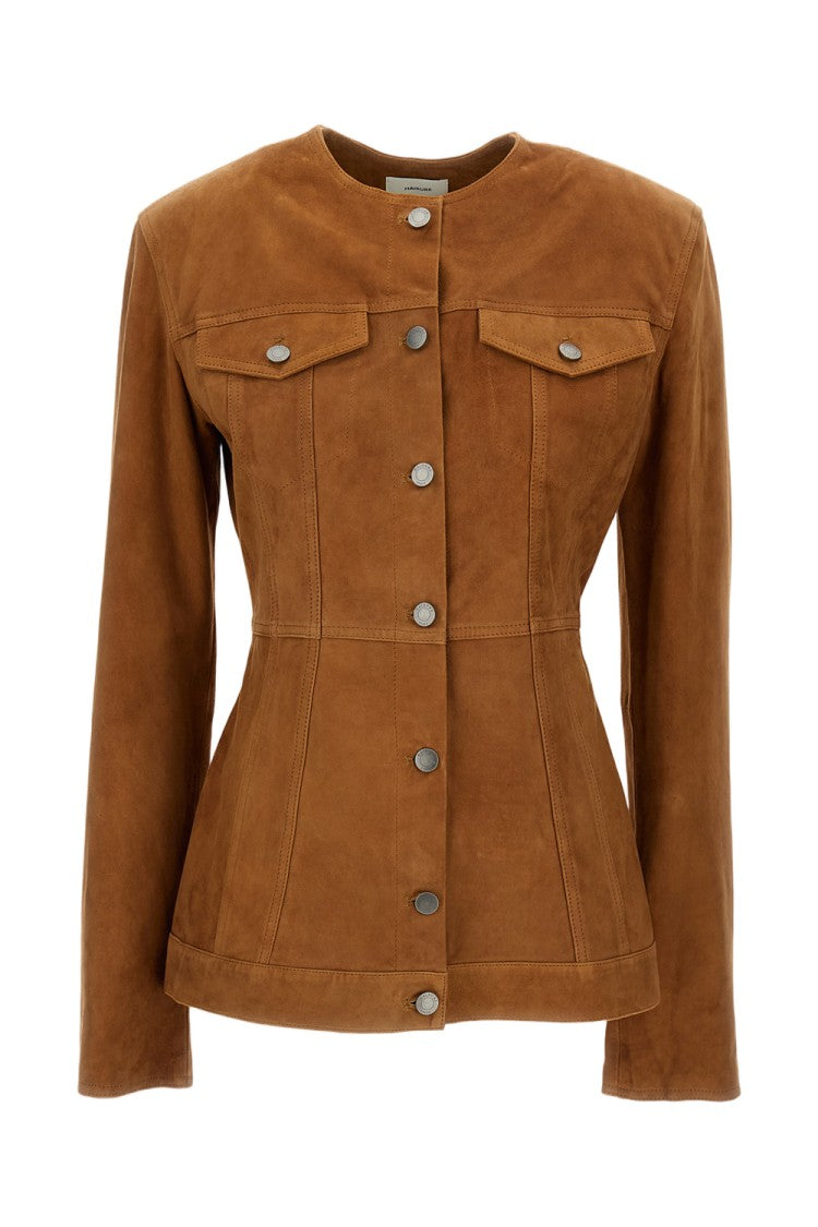 Haikure Temple Suede Jacket