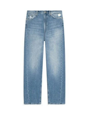 Dondup High-Waisted Loose Fit Denim Jeans