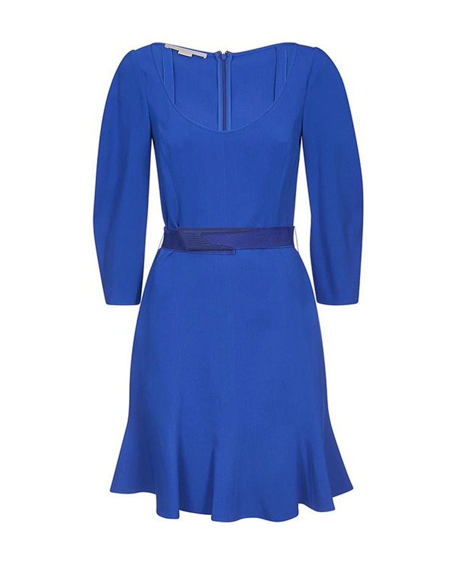 Stella Mccartney Long Sleeve U-Neck Dress
