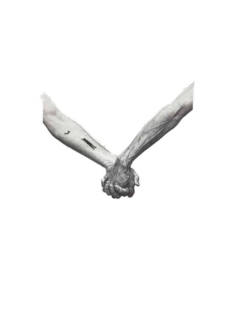 Rick Owens Woven Flag - Milk And Black