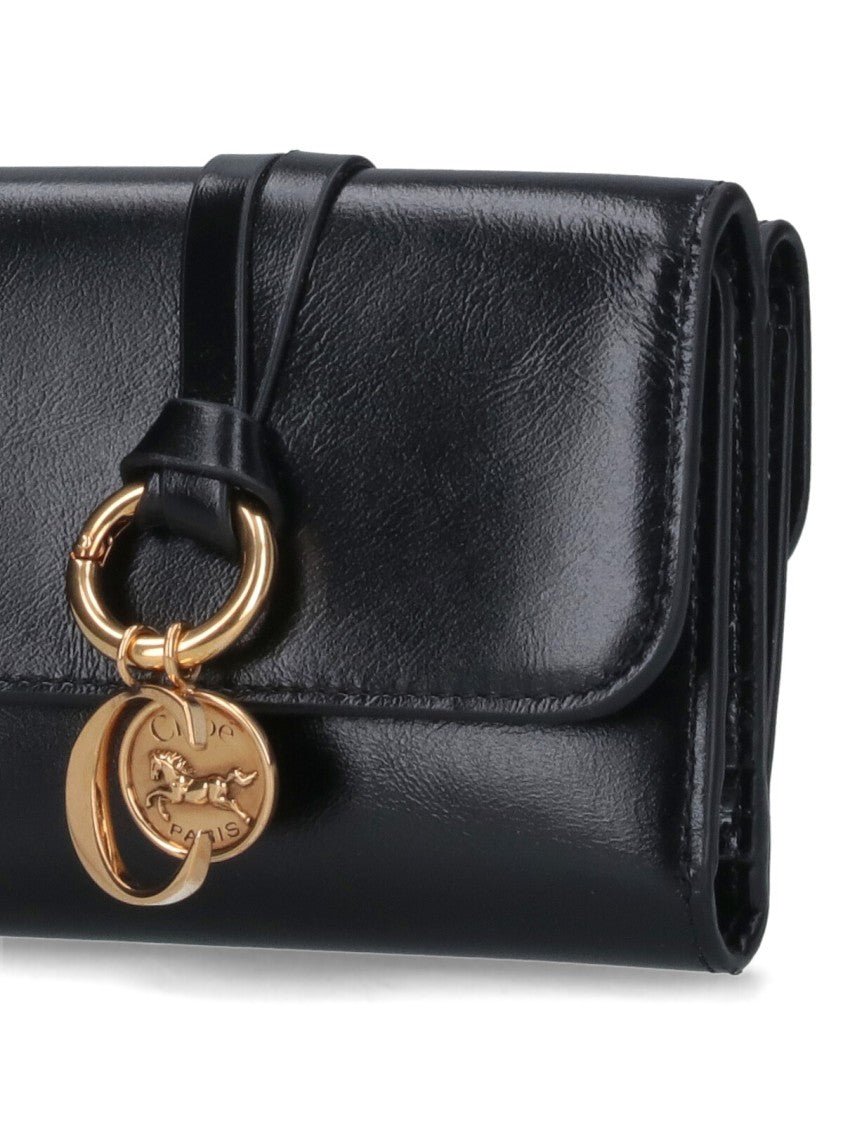 Chloé Alphabet' Wallet – Black