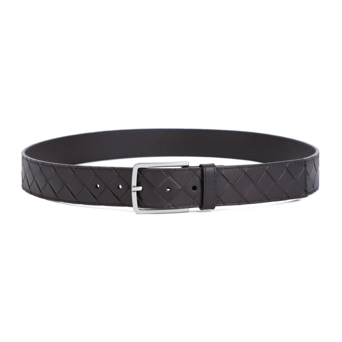 Bottega Veneta Intrecciato Leather Belt