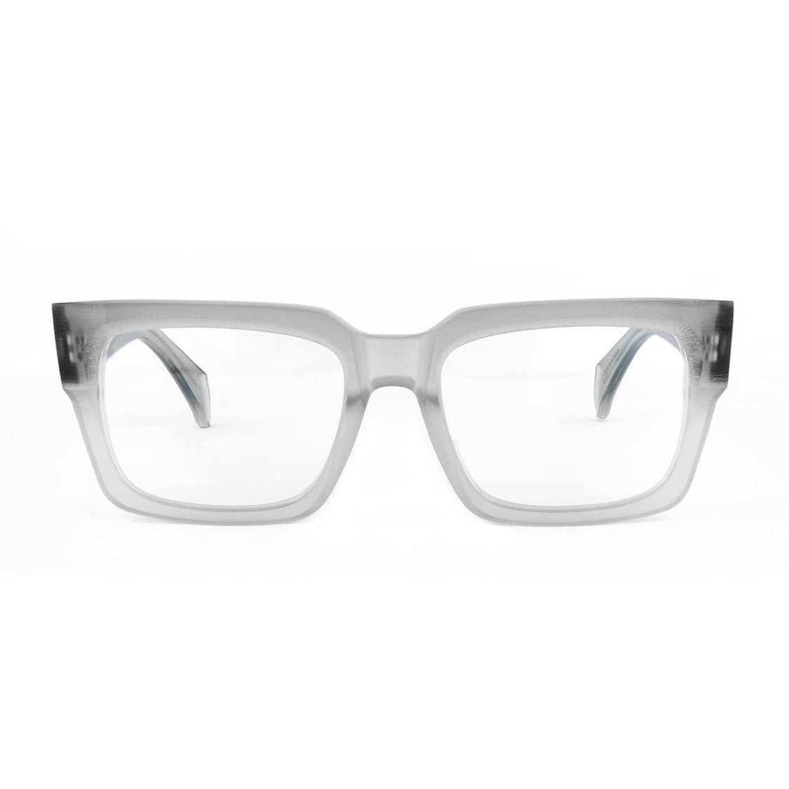 Dandy's Grey Arthur Rough Acetate Rectangular Eyeglasses