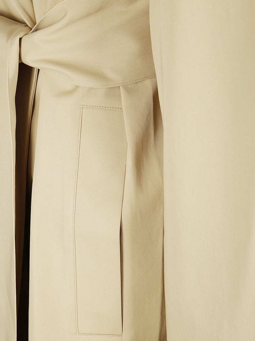 Khaite Trench Lagden With Raglan Sleeves