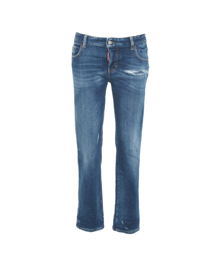 Dsquared2 'Jenna' Straight-Leg Jeans