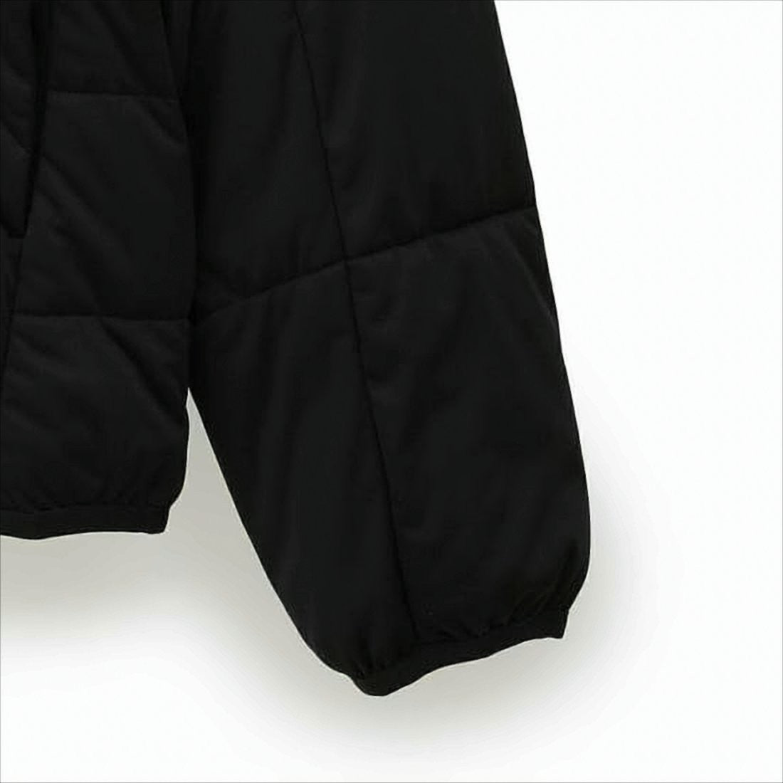 Callaway Quilted Black Casual Jacket With High Collar And Zipper Closure