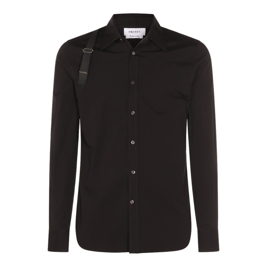 Alexander Mcqueen Long-Sleeve Black Shirt