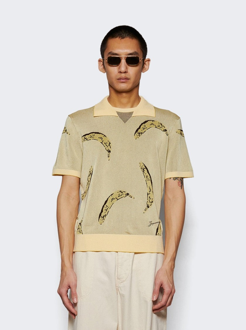 Jacquemus Marino Banana Polo Shirt Yellow
