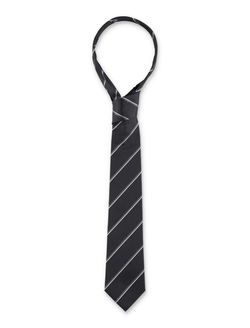 Saint Laurent Striped Wide Tie