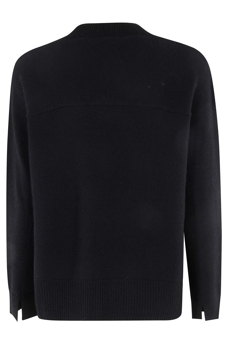 Maison Kitsuné Merino Wool Comfort V-Neck Jumper