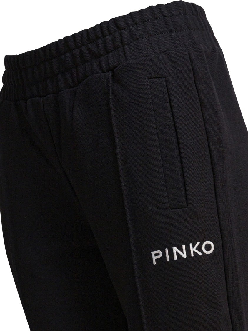 Pinko Flared Trousers With Subtle Seam Detailing