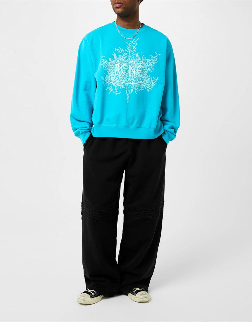 Acne Studios Franzisko Devil Glow Logo Sweatshirt