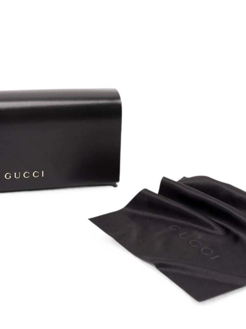 Gucci Oval Tortoiseshell Acetate Sunglasses