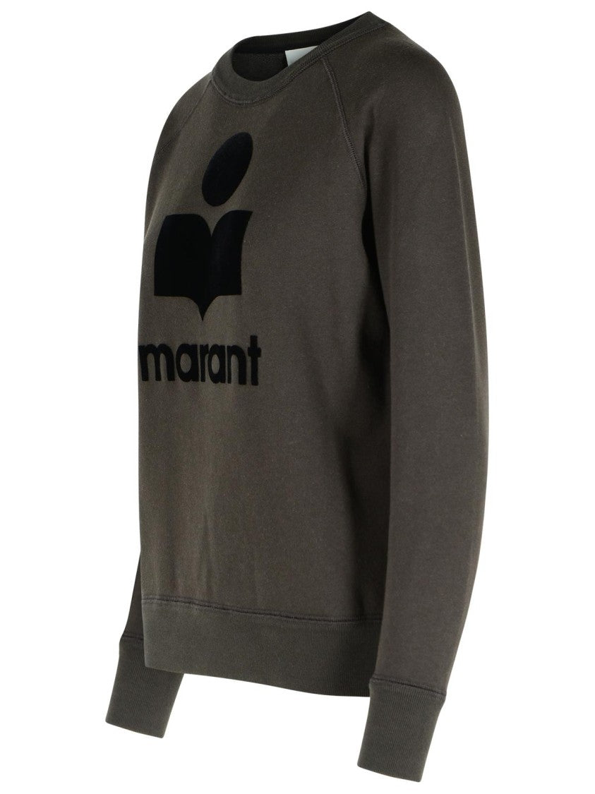 Isabel Marant Étoile Millyny' Black Cotton Blend Sweatshirt