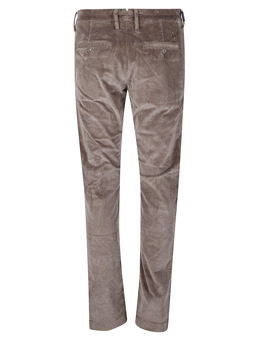 Jacob Cohen Muted Grey Five-Pocket Casual Pants
