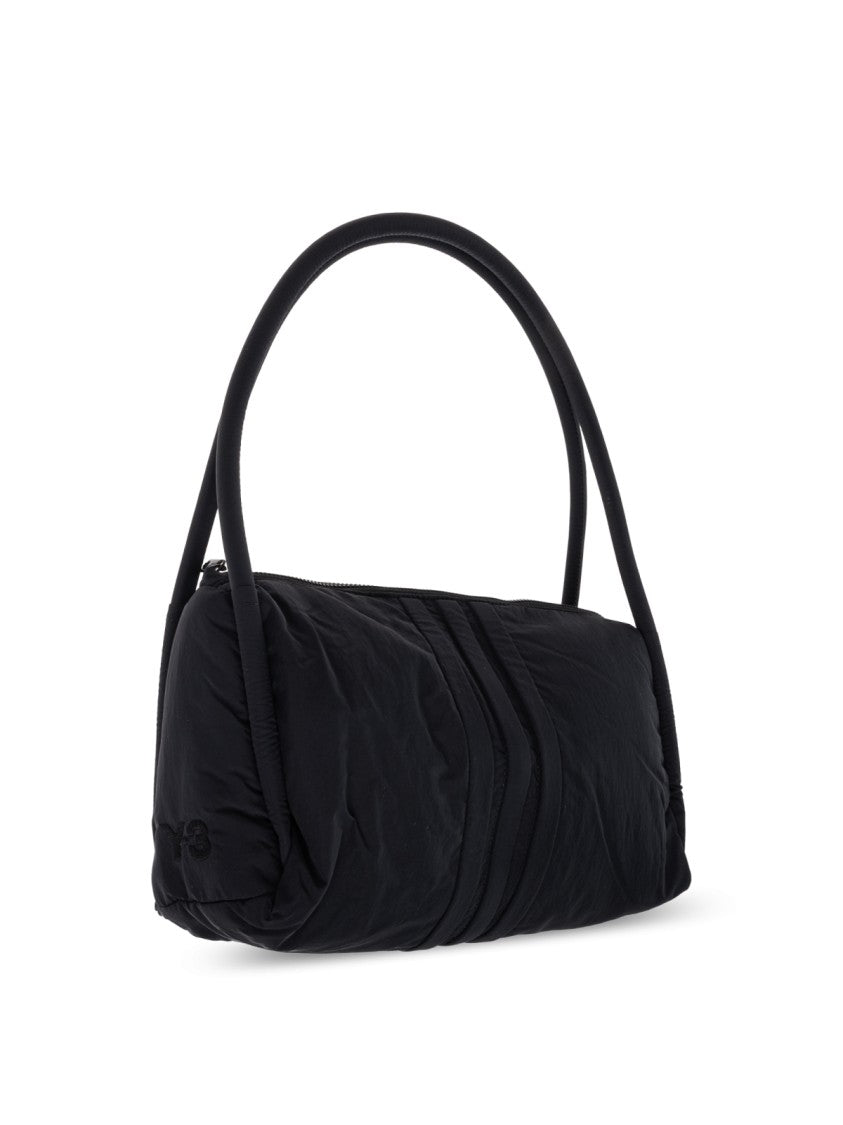 Y-3 Padded Stripes Logo Shoulder Bag