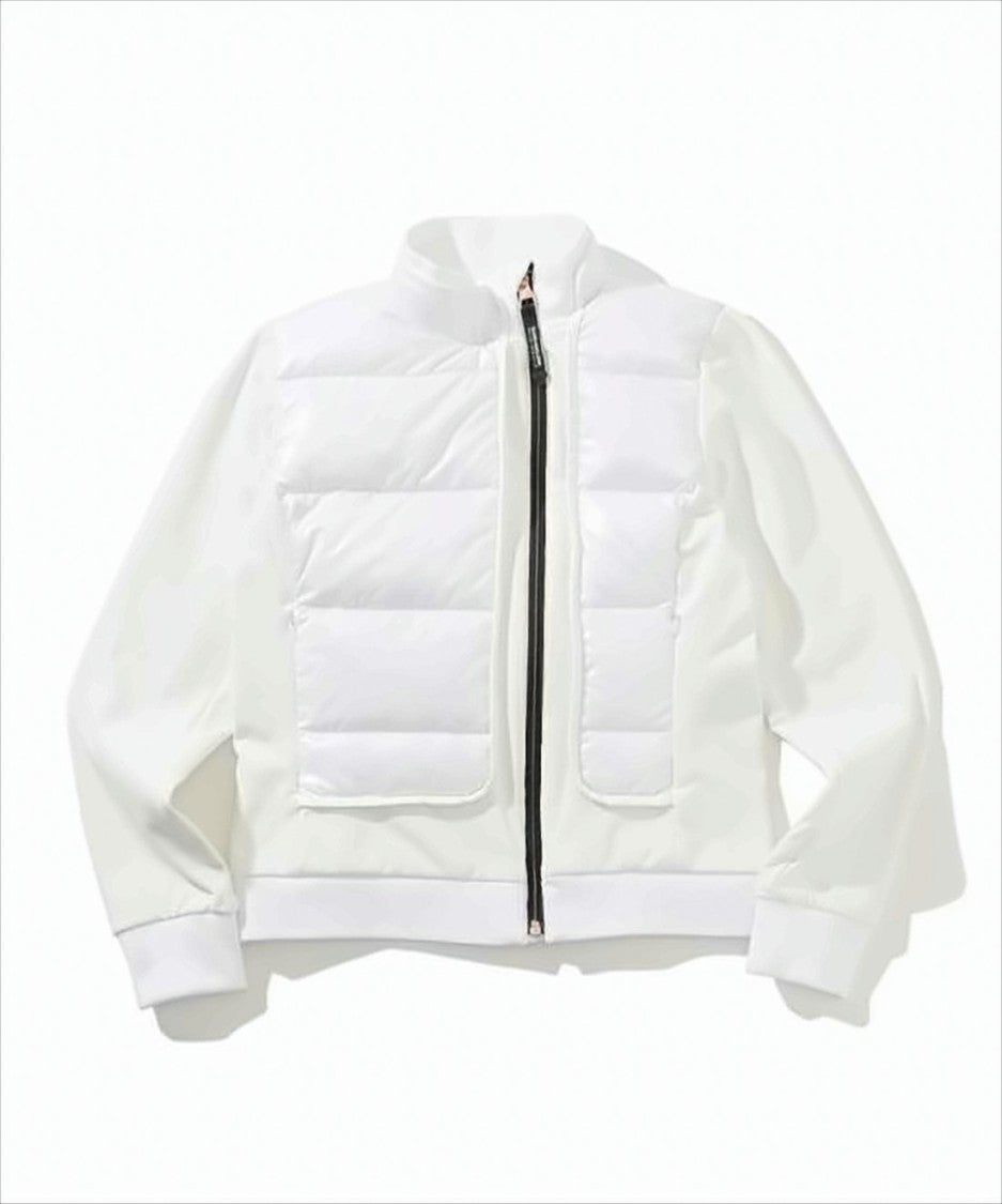 Mark&Lona Quilted Padded Jacket With Smooth Fabric Sleeves