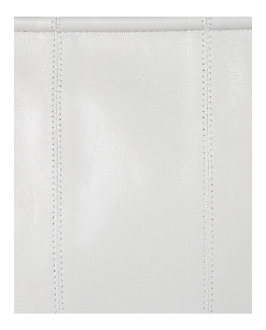 By Far Solid Leather Tote