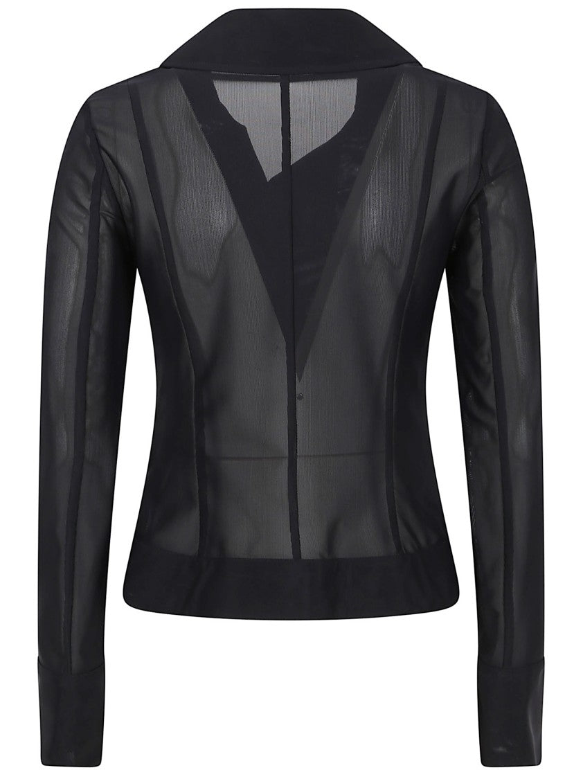 Herno Lightweight Black Jacket With Asymmetrical Zip