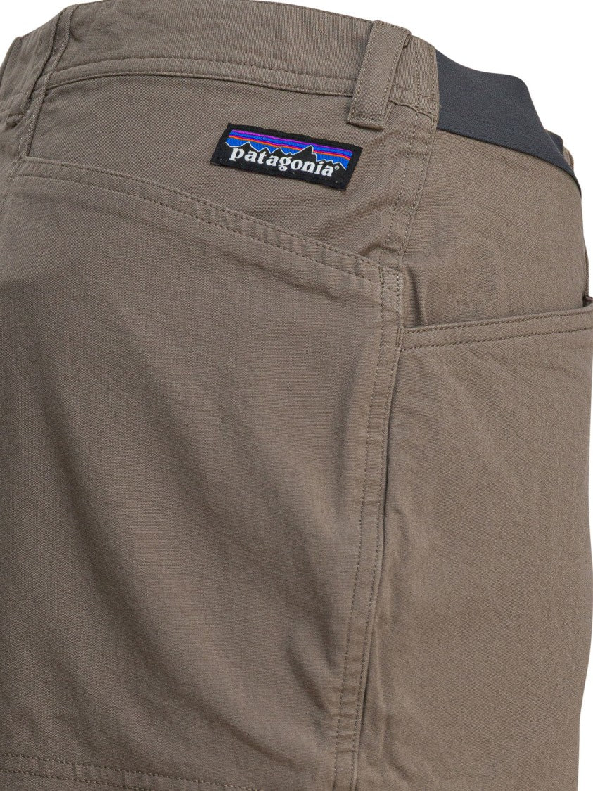 Patagonia Straight-Leg Pants With Mid-Rise Waist And Zippered Pocket