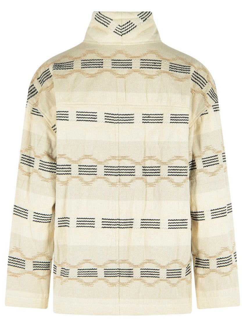 Isabel Marant Étoile 'Quayla' Beige Cotton Blend Jacket