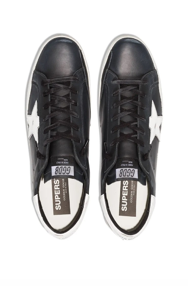 Golden Goose Super-Star Leather Upper Shiny Leather Star